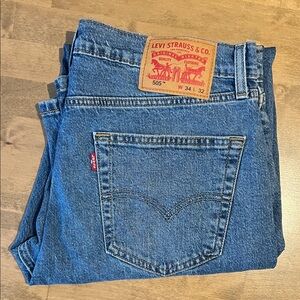 Levi Strauss Men’s Vintage Classic 505 Stonewash Straight Leg Jeans Sz 34/32